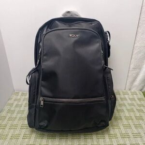 🍡Tumi Voyageur Backpack Women's Black Tactical Nylon Commuter Bag
